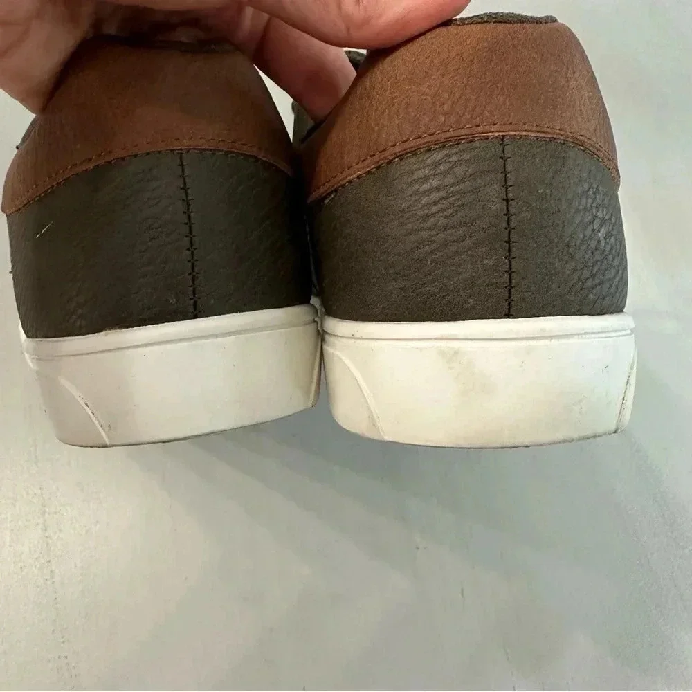 Levi's Men's Comfort Tech Insole Brown Lace-Up Sneaker Shoes Size 9 GUC